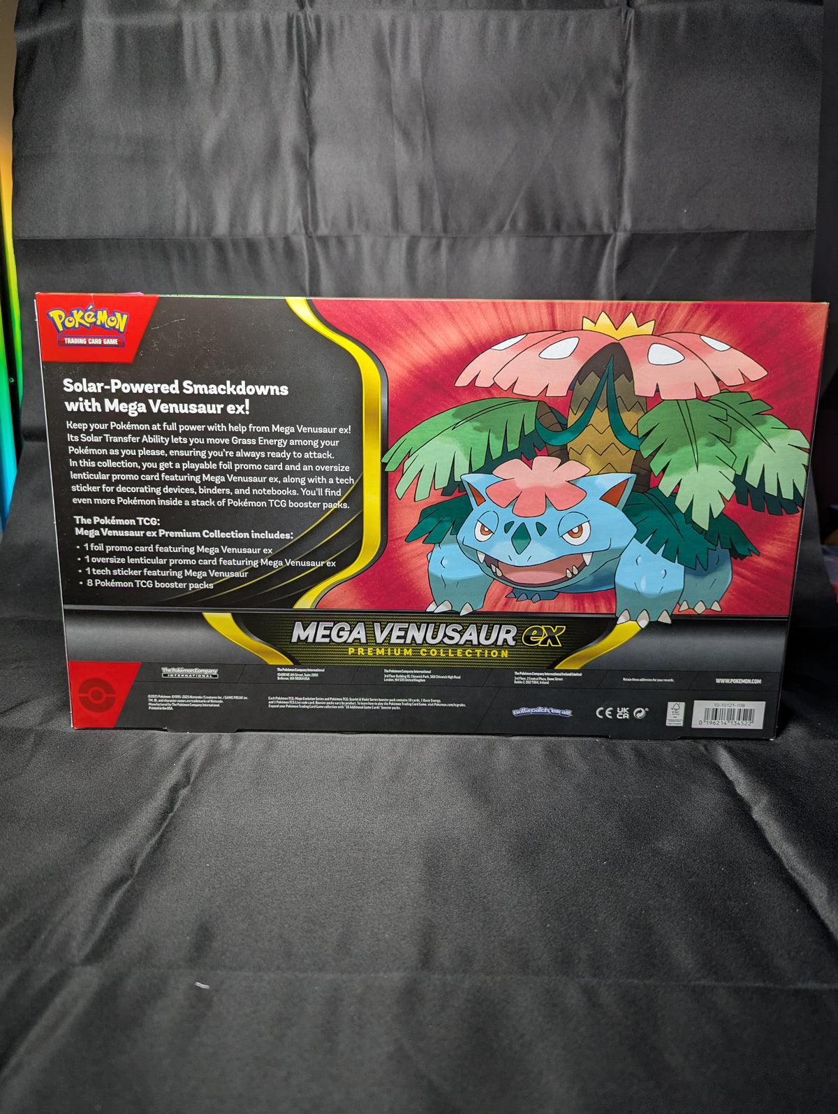 POKEMON MEGA VENUSAUR EX PREMIUM COLLECTION BOX