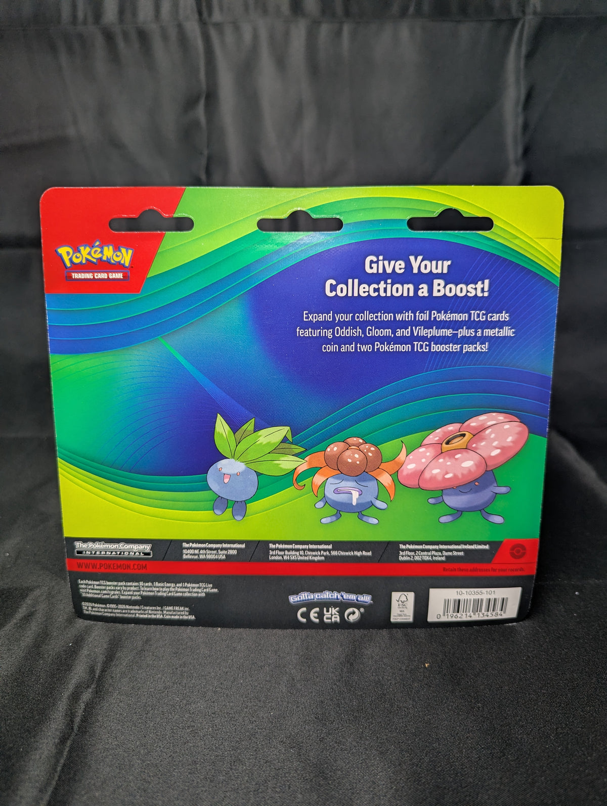 POKEMON 2 PACK BLISTER PACK ODDISH, VILEPLUME & GLOOM PROMO
