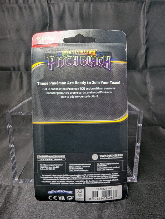 POKEMON MEGA EVOLUTION PITCH BLACK AURORUS & AMAURA SINGLE PACK
