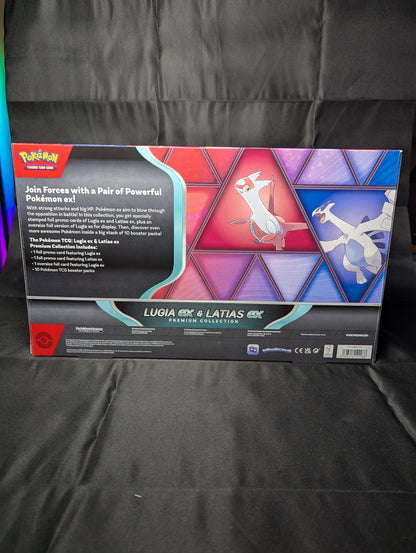 POKEMON LUGIA EX & LATIAS EX PREMIUM COLLECTION BOX