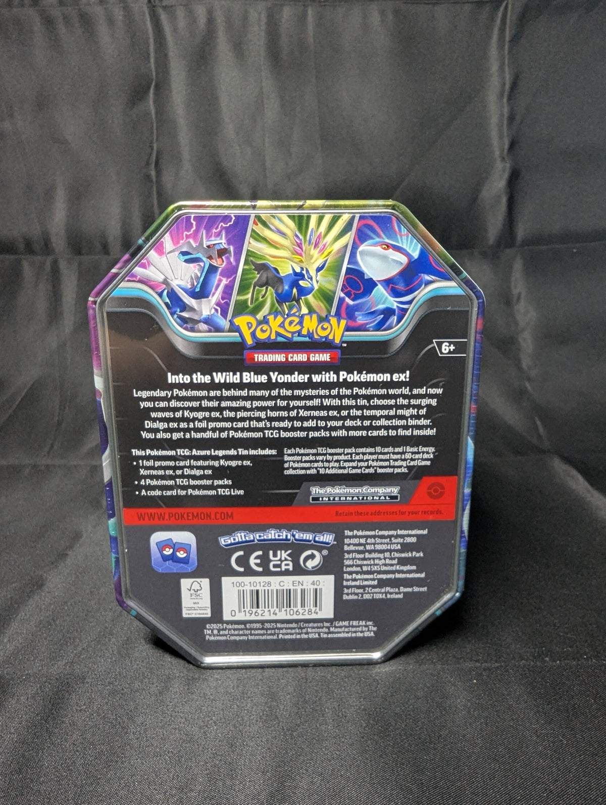 POKEMON DIALGA EX TIN