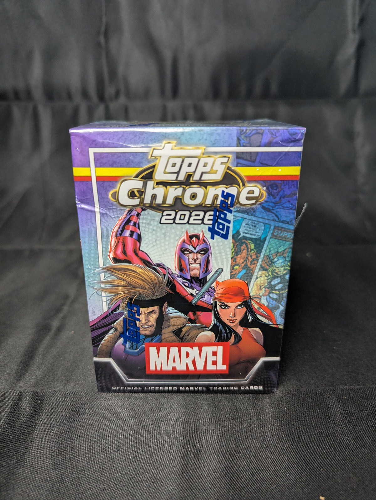 TOPPS CHROME MARVEL COMICS 2026 6 PACK BOX