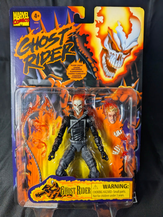 Marvel Legends Series Comics Ghost Rider 6-inch Action Figure Toy, 6 Accessories
