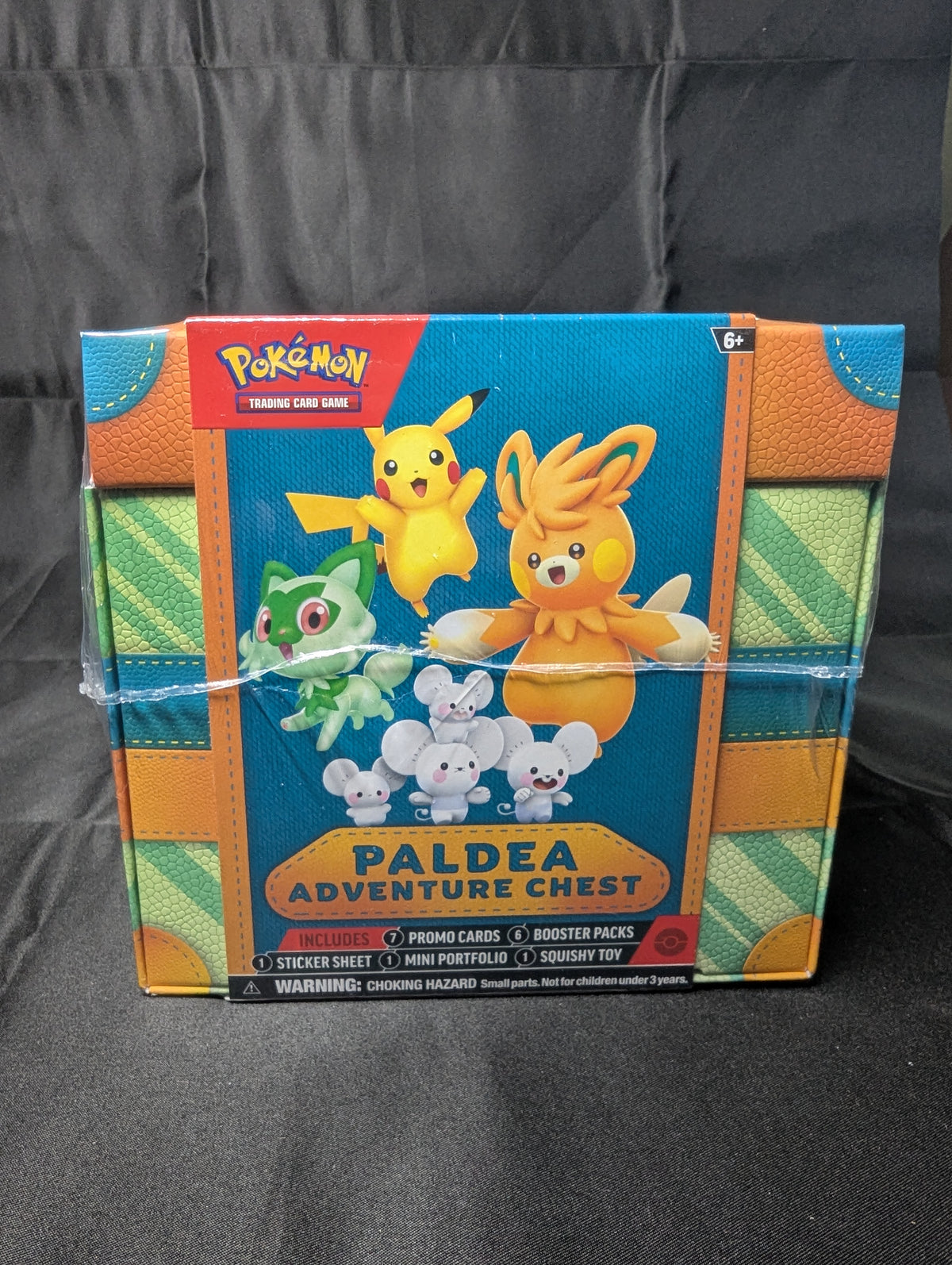 POKEMON PALDEA ADVENTURE CHEST COLLECTION BOX