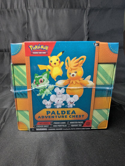 POKEMON PALDEA ADVENTURE CHEST COLLECTION BOX