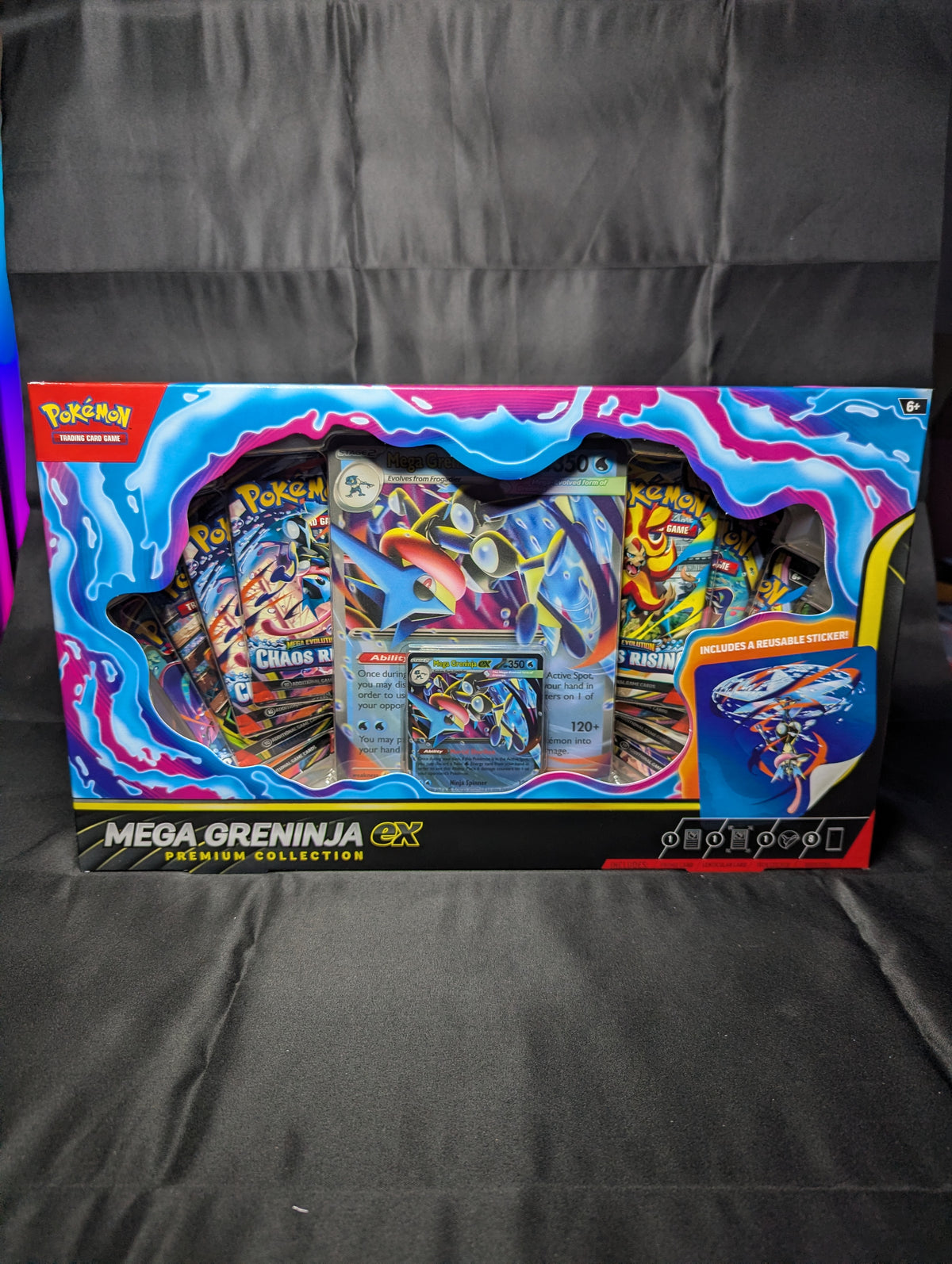 POKEMON MEGA GRENINJA EX PREMIUM COLLECTION BOX