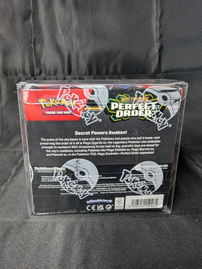 POKEMON MEGA EVOLUTION PERFECT ORDER BOOSTER DISPLAY BOX