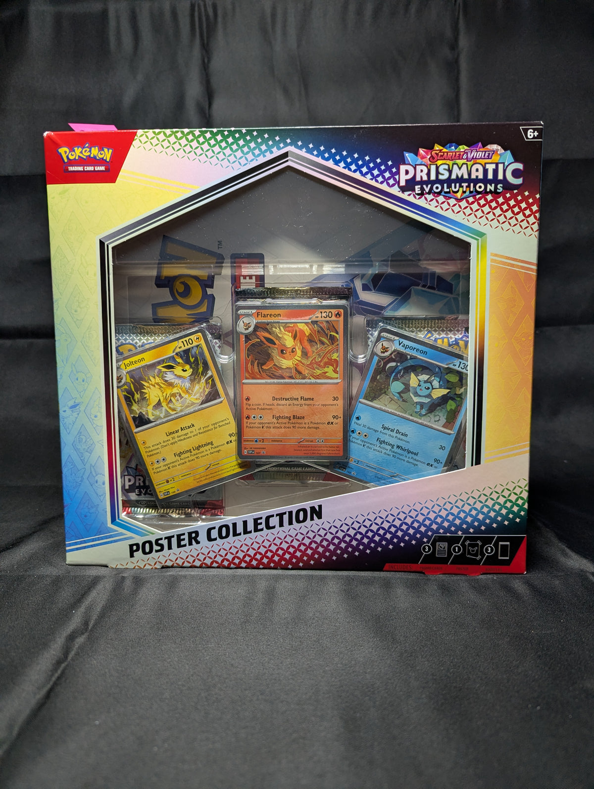 POKEMON PRISMATIC EVOLUTIONS POSTER COLLECTION BOX