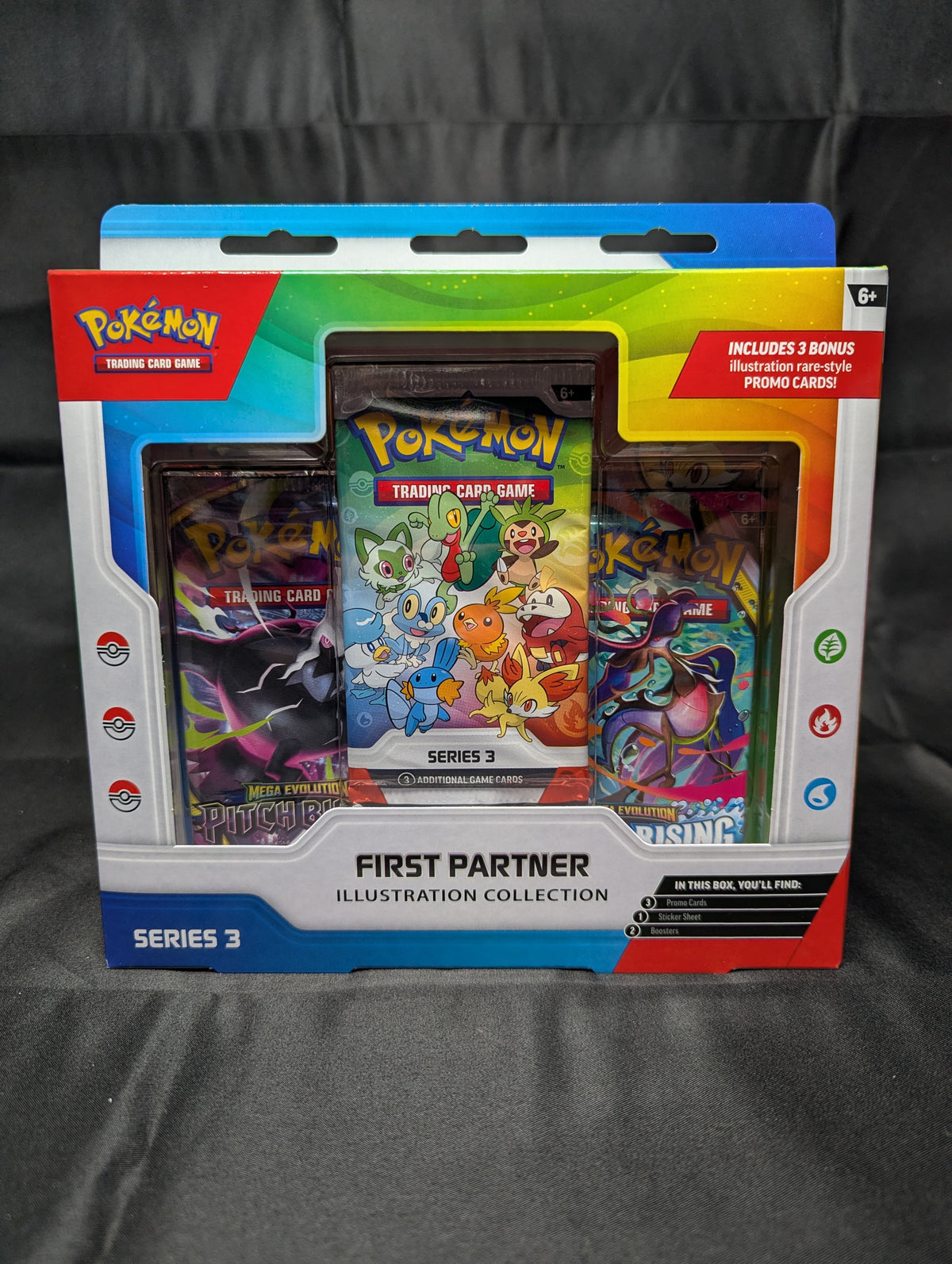POKEMON FIRST PARTNERS ILLUSTRATION COLLECTION BOX SERIES 3