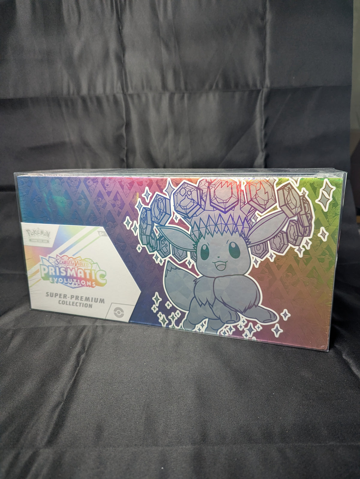 POKEMON PRISMATIC EVOLUTIONS SUPER PREMIUM COLLECTION BOX