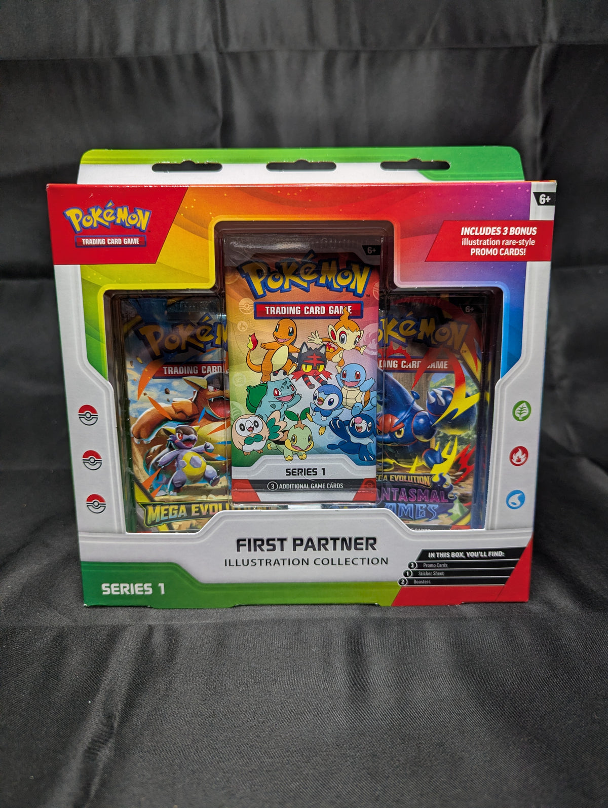 POKEMON FIRST PARTNERS ILLUSTRATION COLLECTION BOX SERIES 1