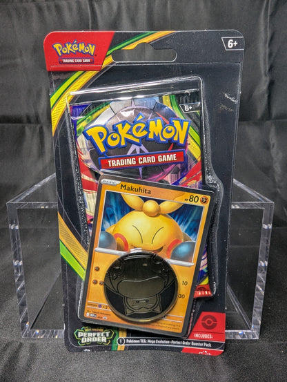 POKEMON MEGA EVOLUTION PERFECT ORDER MAKUHITA PROMO SINGLE PACK