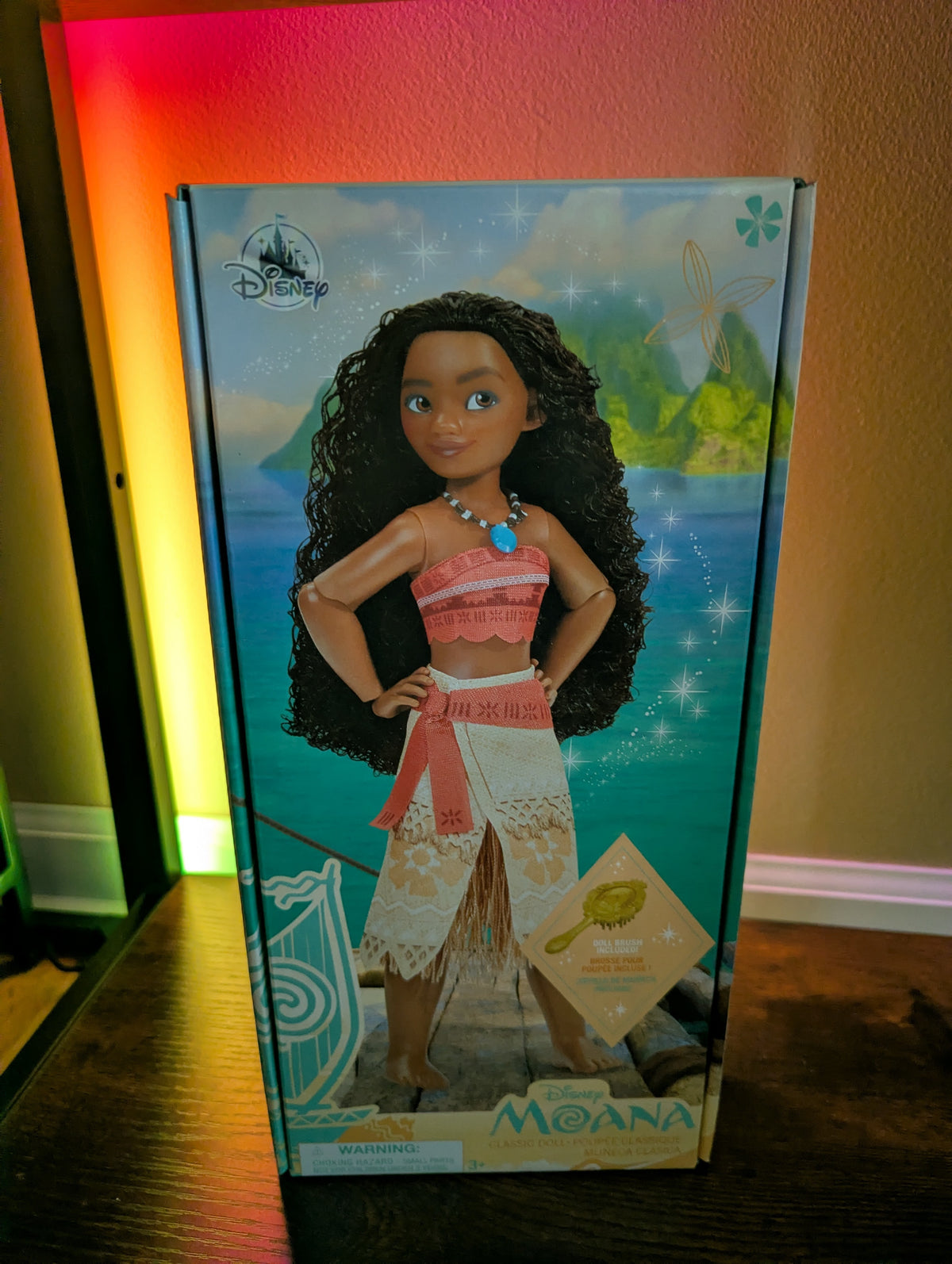 DISNEY STORE MOANA - MOANA CLASSIC DOLL WITH BRUSH