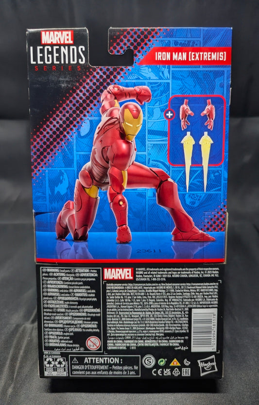 Marvel Legends Series: Iron Man (Extremis) Classic Comic Collectible 6 Inch Action Figure